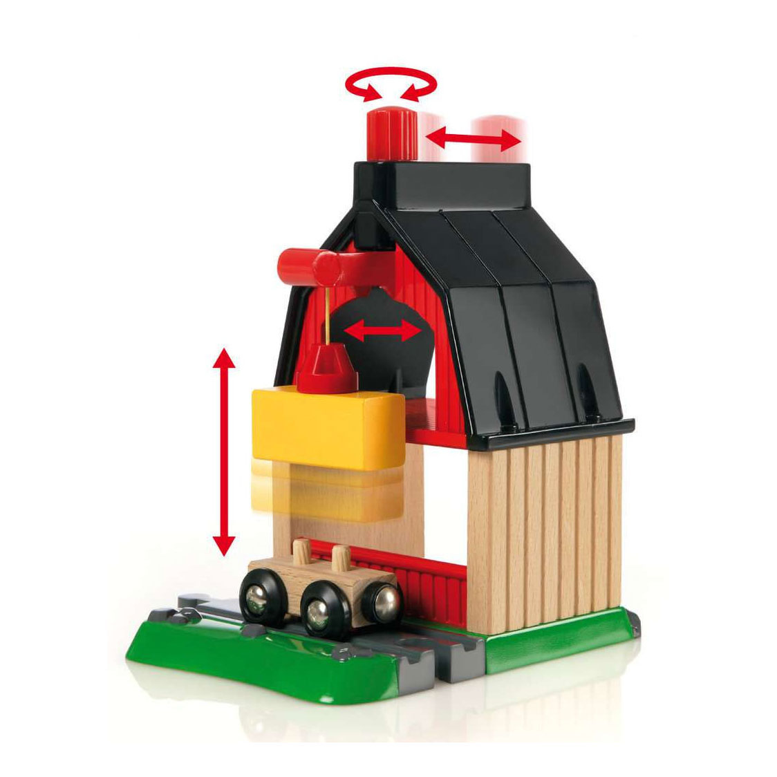 Brio Eisenbahnset mit Bauernhof – 20 Teile
