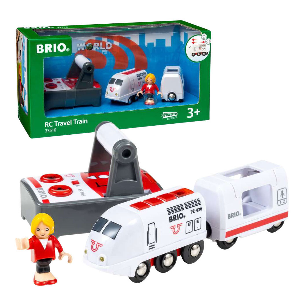 Brio RC Bestuurbare Locomotief met Licht en Geluid