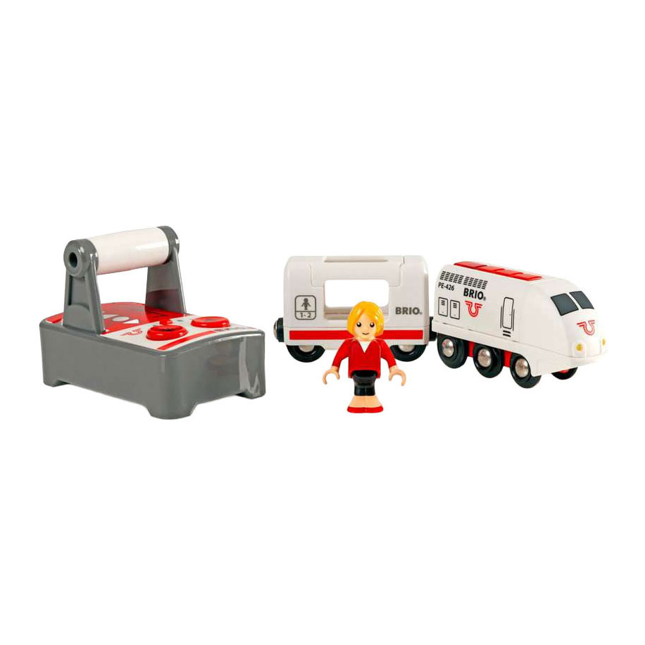 Brio RC Bestuurbare Locomotief met Licht en Geluid
