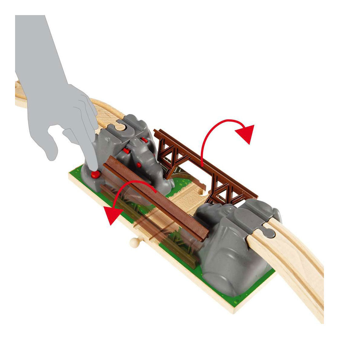 Brio Instortende Spoorbrug