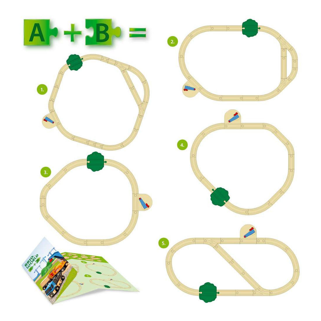 Brio Train Set Lift and Load Starter Set - 14-teilig.