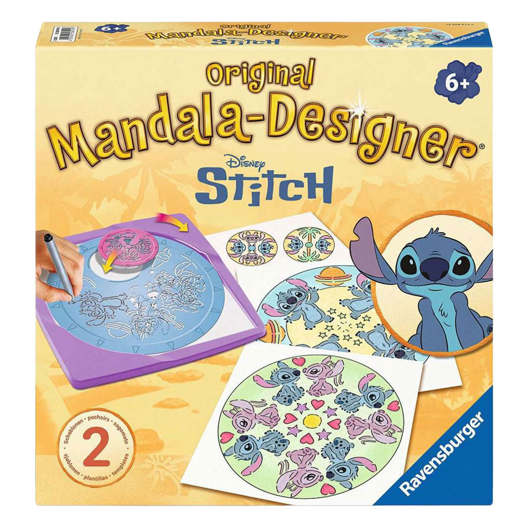 Ravensburger Mandala Designer Stitch met 2 Sjablonen