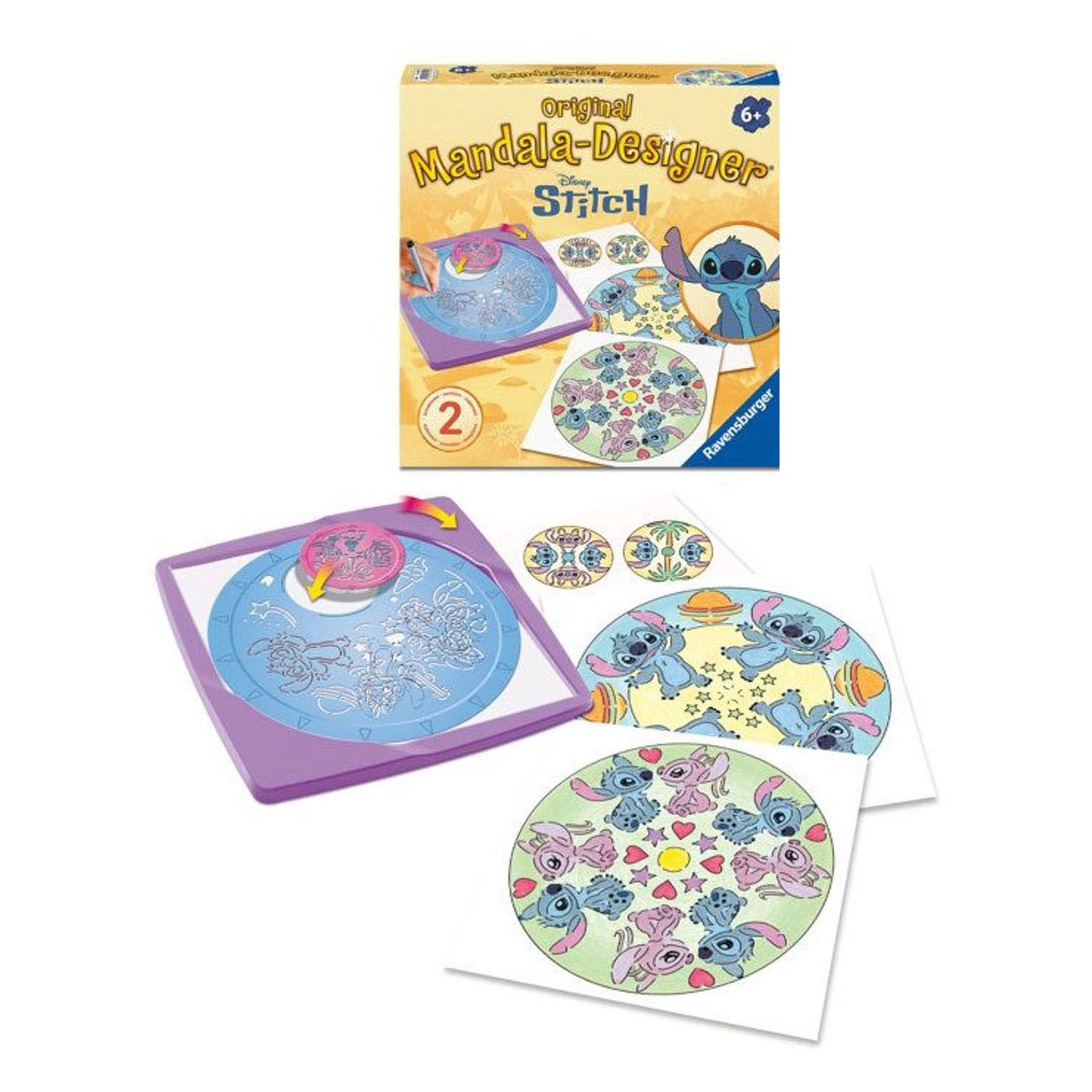 Ravensburger Mandala Designer Stitch met 2 Sjablonen