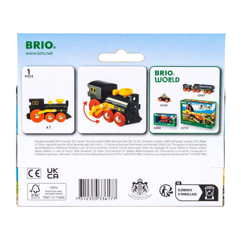 Brio Oude Stoomlocomotief