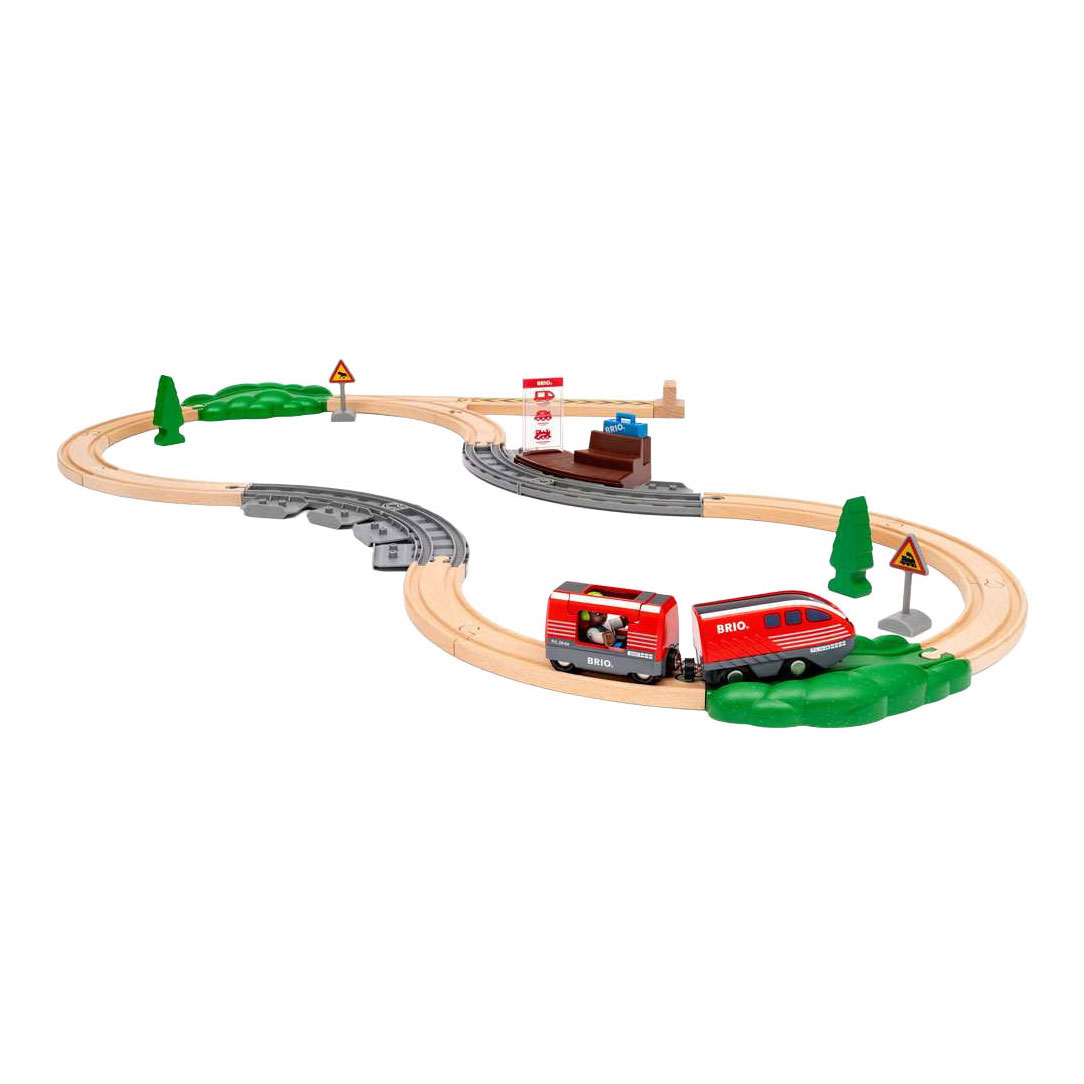 Brio Pullback Trein Set - 28dlg.