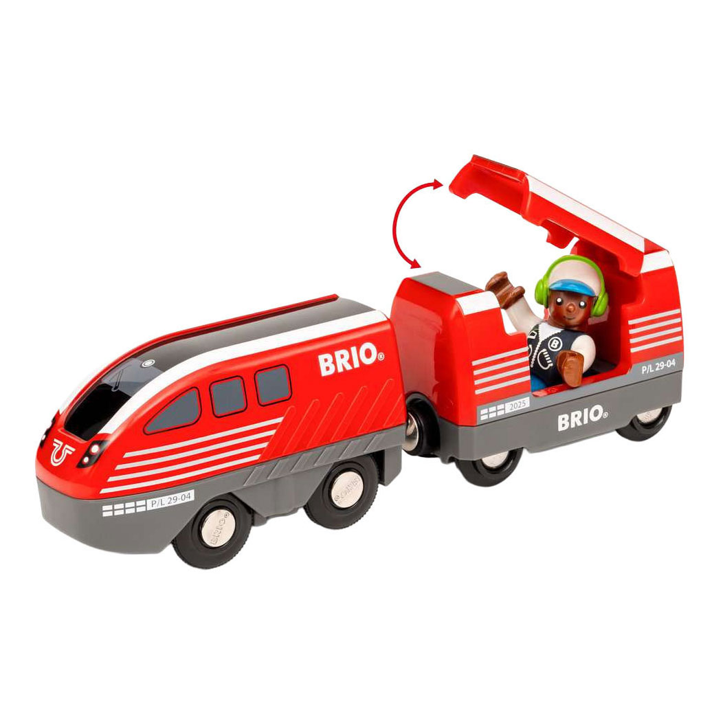 Brio Pullback Trein Set - 28dlg.