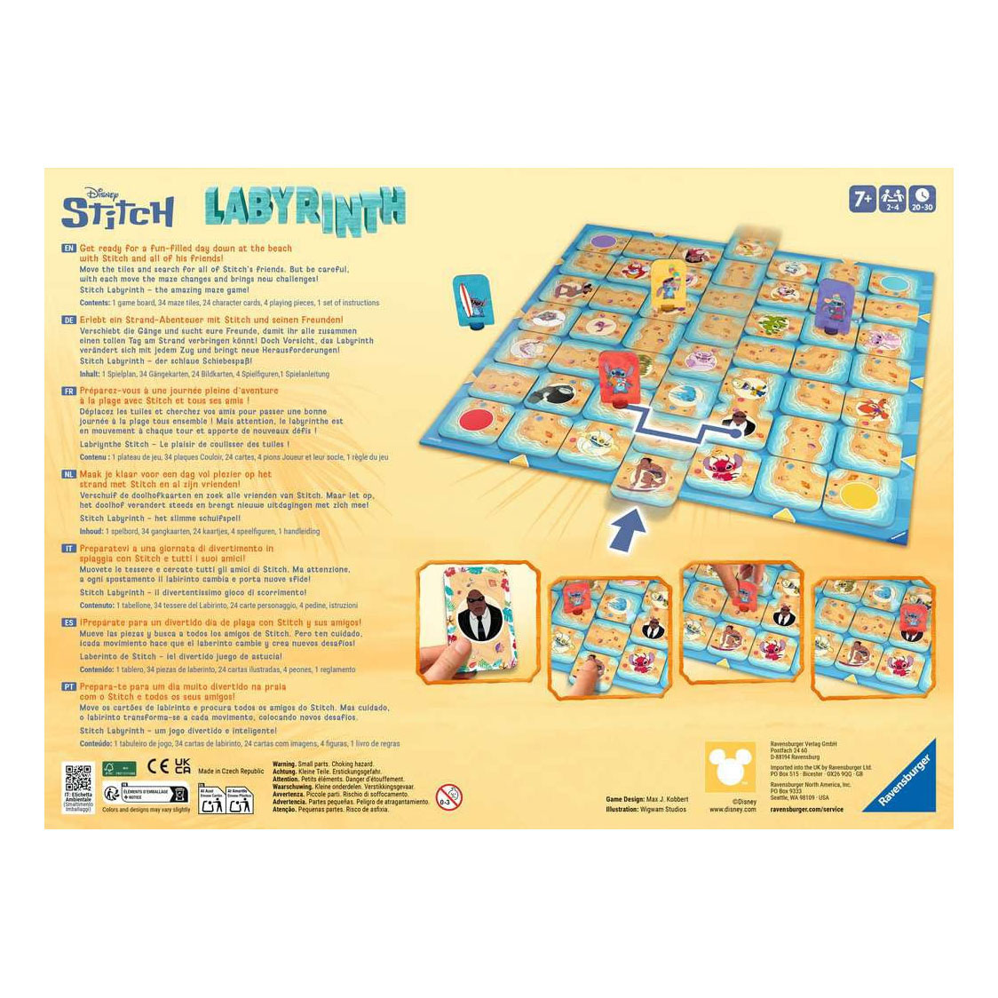 Labyrinth Stitch Bordspel