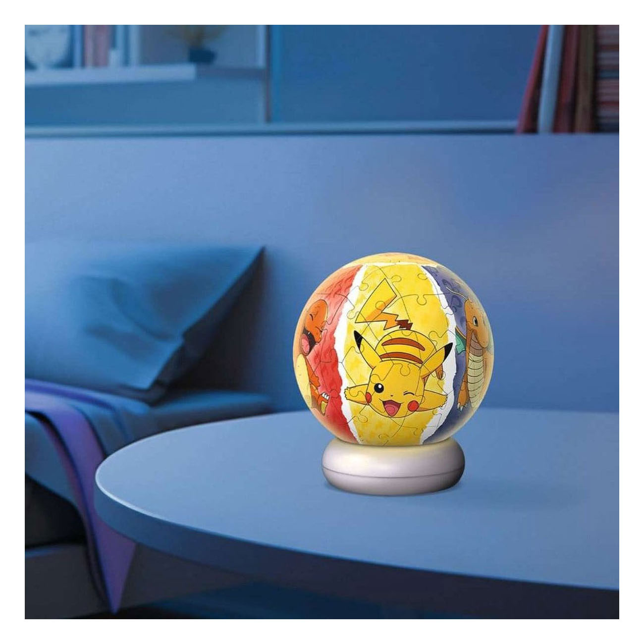Puzzle 3D Ravensburger Pokémon avec lumière - 73 pièces.