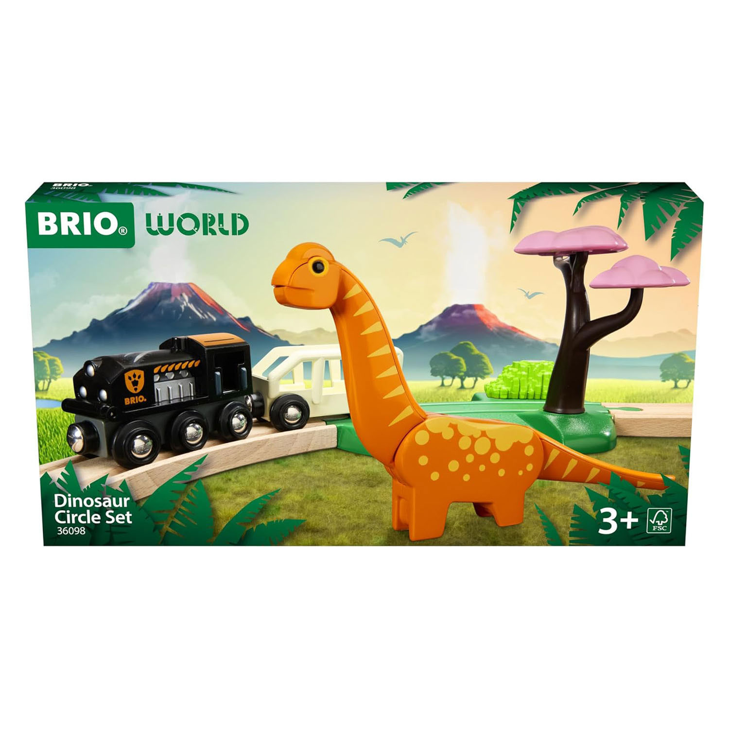 Brio Dino-Zugset – 12-teilig