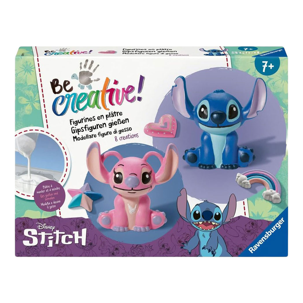 Be Creative! Stitch Gipsfiguren Gieten