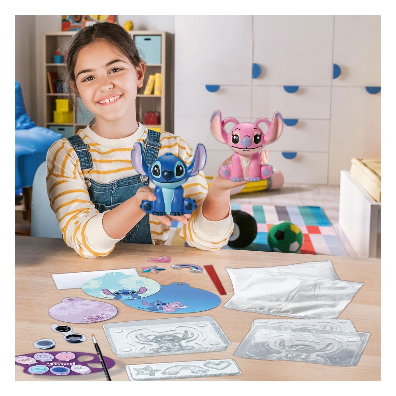 Be Creative! Stitch Gipsfiguren Gieten