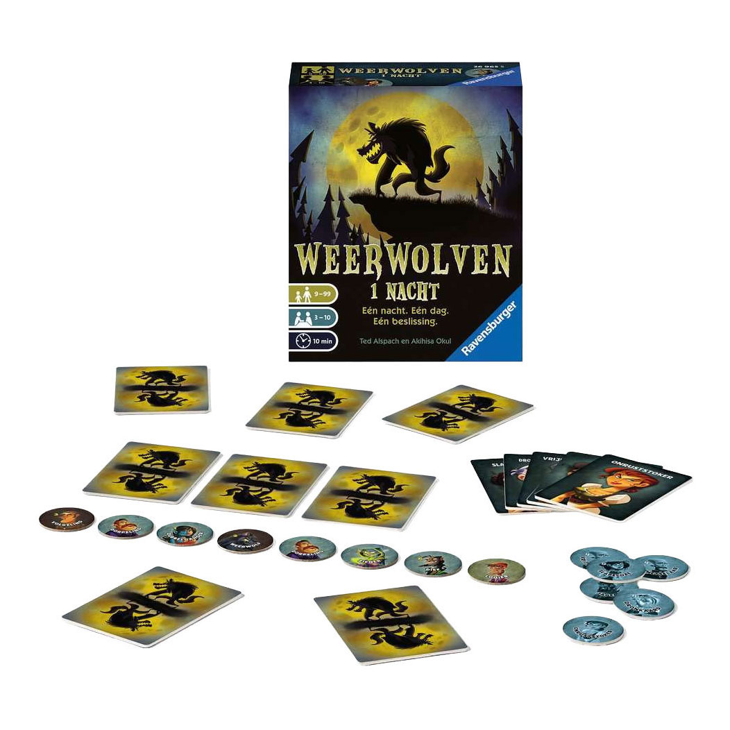 Weerwolven 1 Nacht Kaartspel NL
