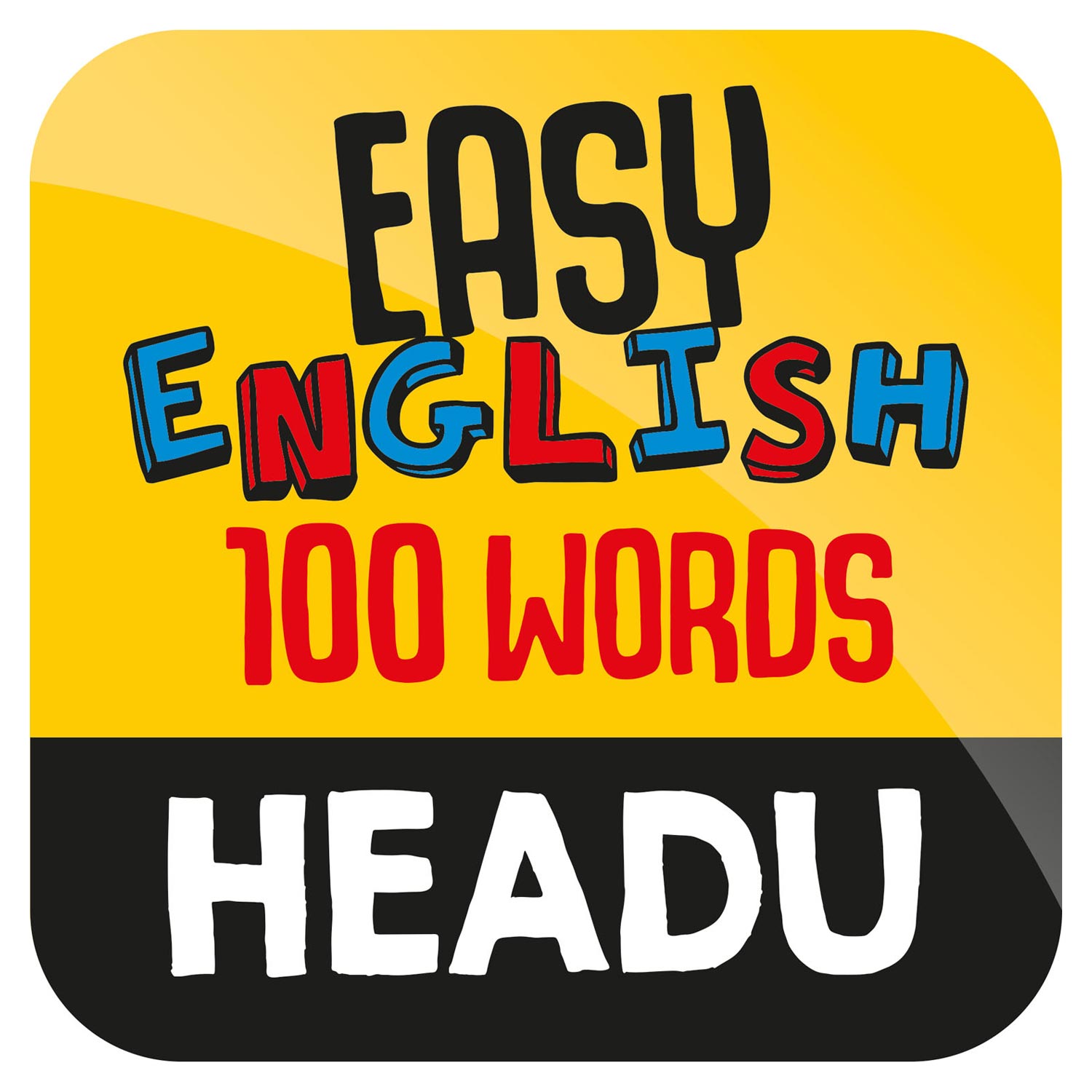Headu Easy English 100 Wörter Farm, 108 Stück. (UND)