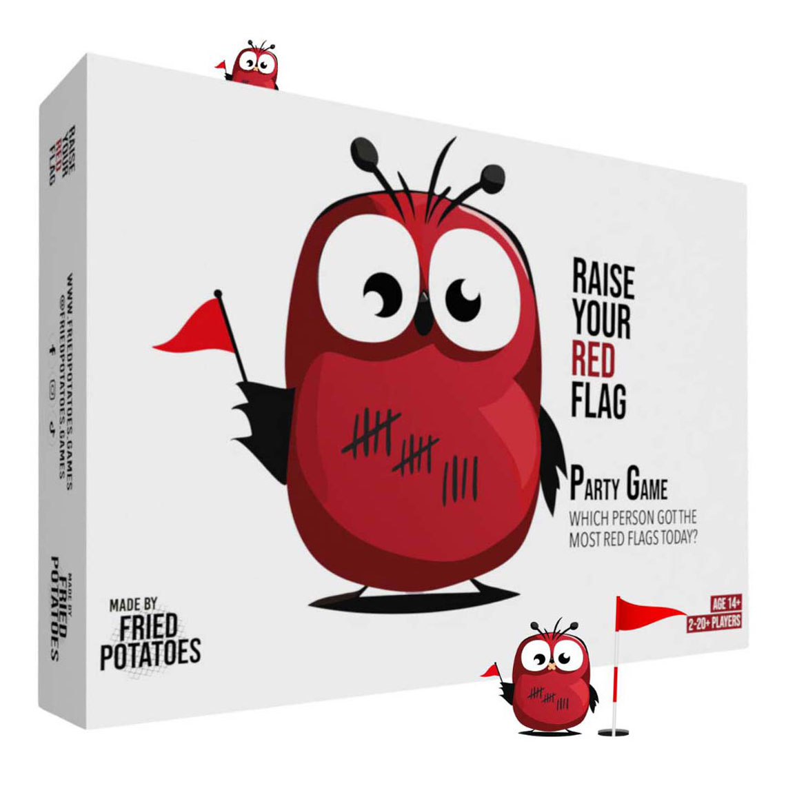 Raise Your Red Flag Original Edition Party Game (Engelstalig)