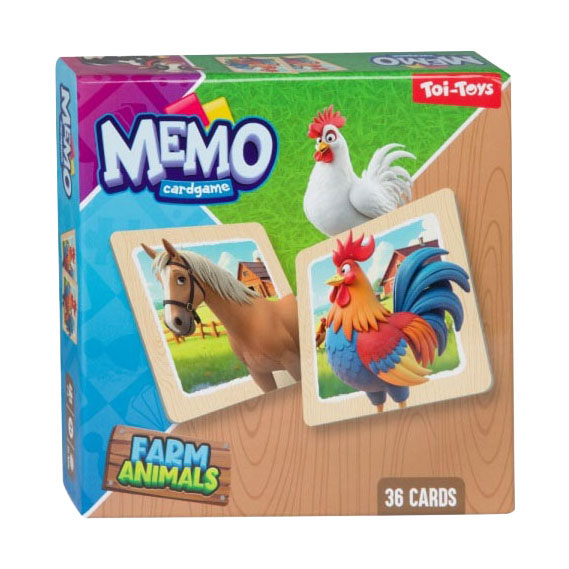 Memo Geheugenspel Boerderijdieren