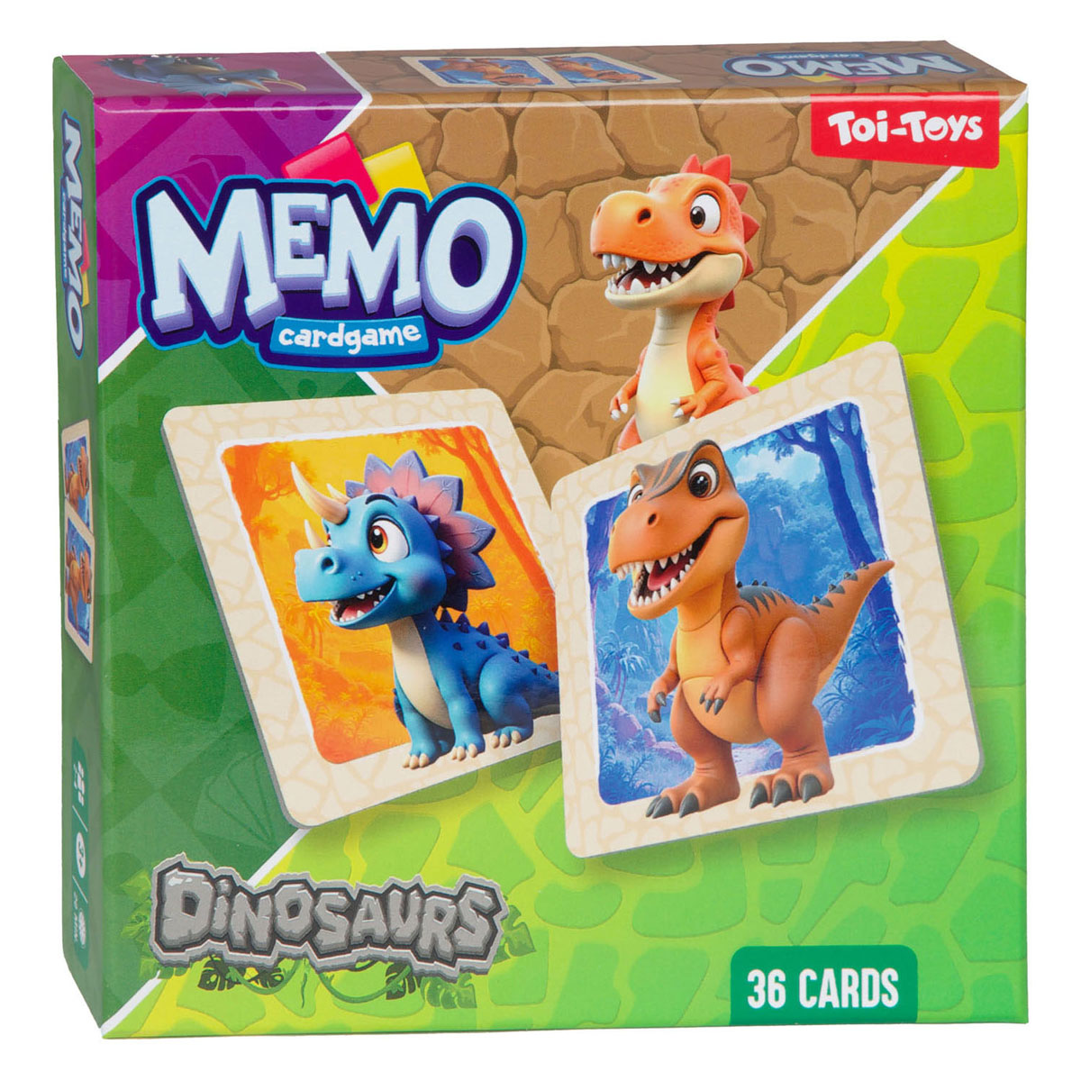 Jeu de mémoire Memo Dinosaure