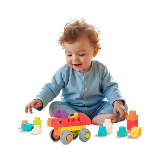 Little Stars Soft Bouwstenen - 66st.