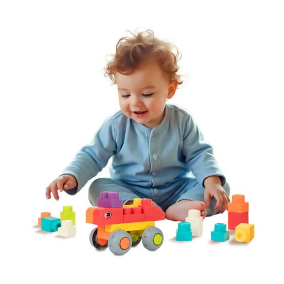 Little Stars Soft Bouwstenen - 30st.