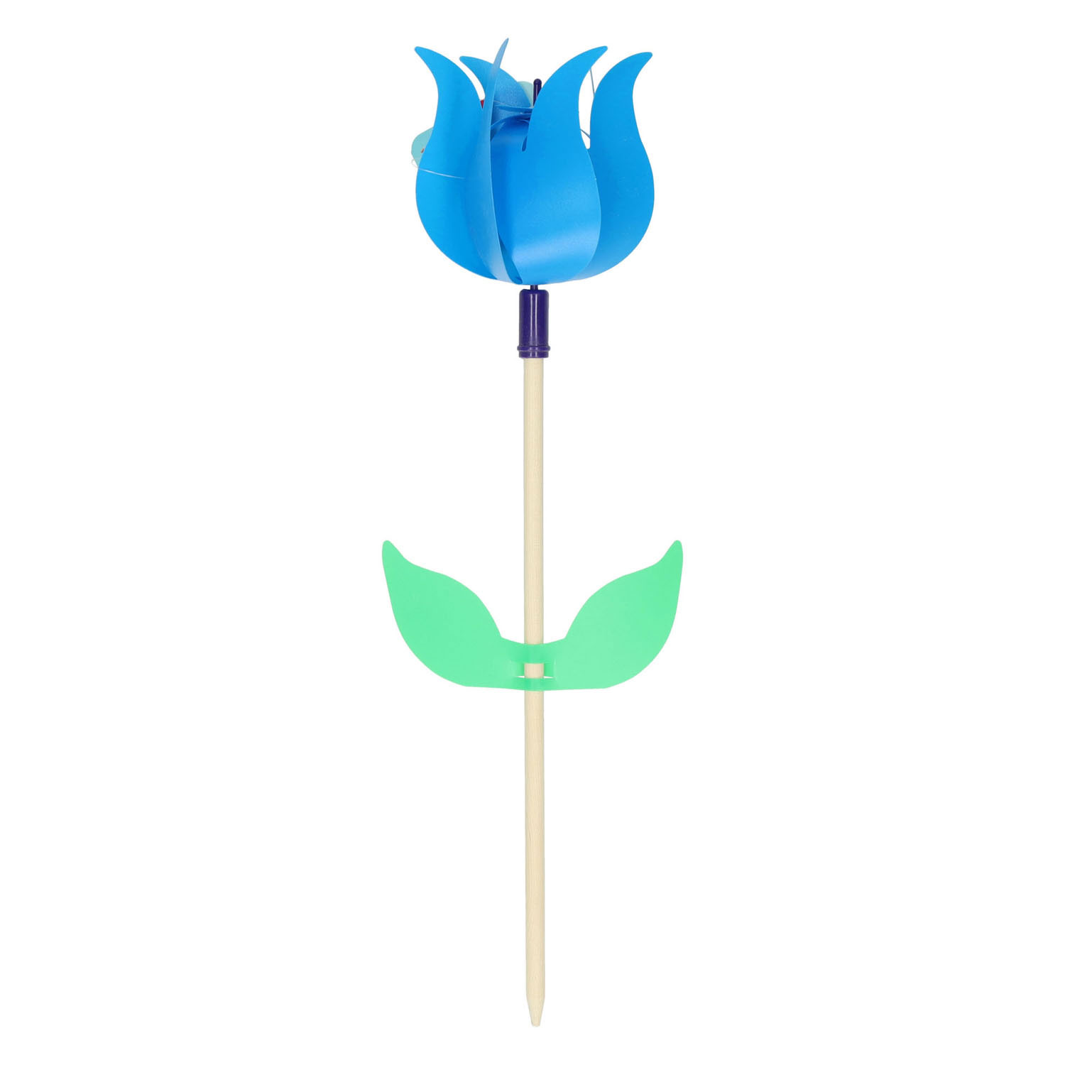 Houten Windmolen Tulp