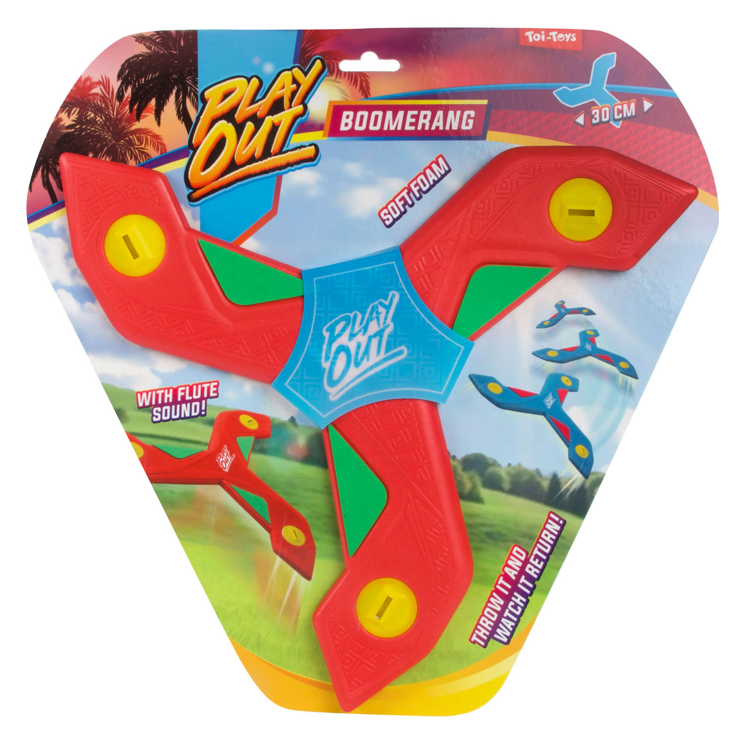 Jouez Boomerang avec Fluitgeluid 28cm
