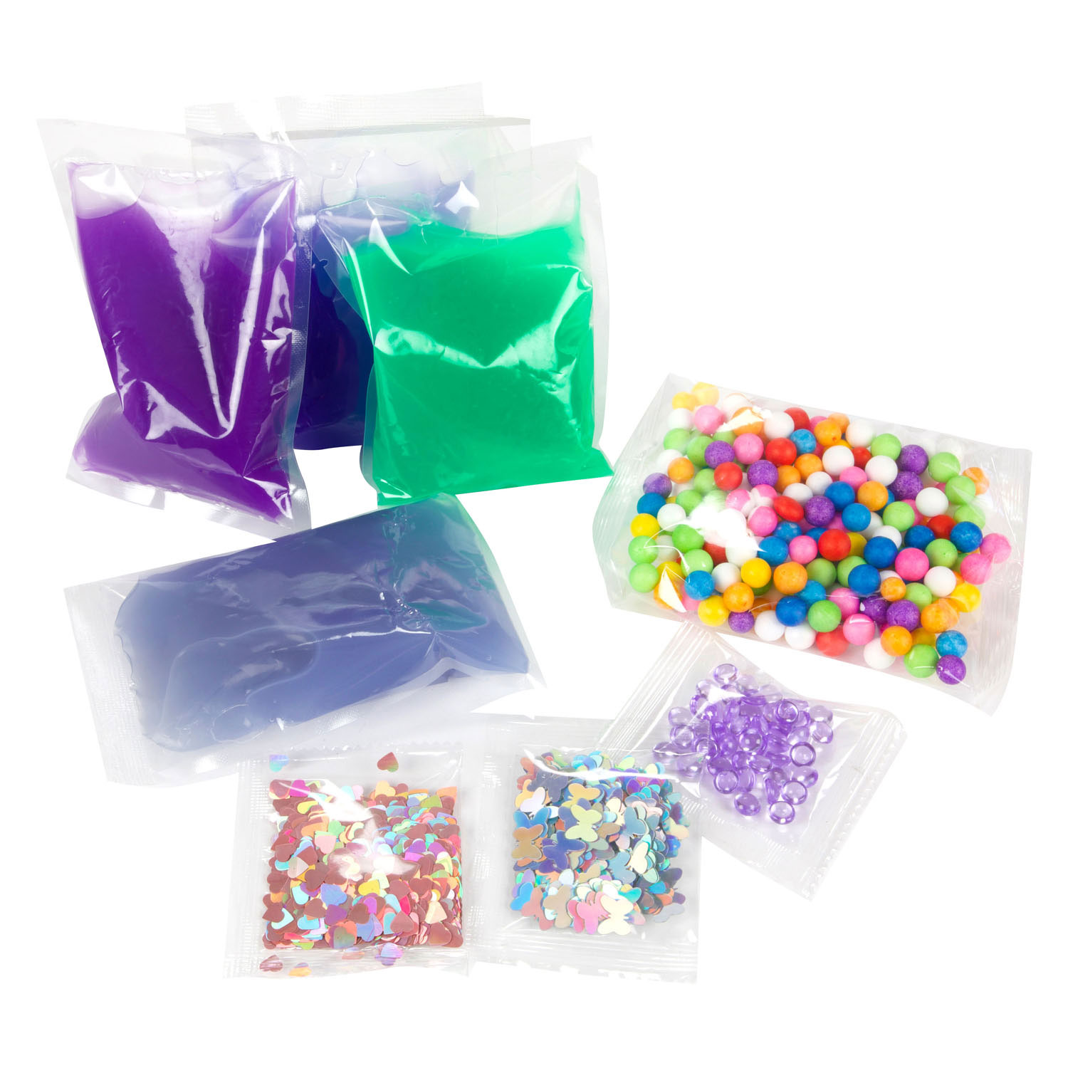 Ensemble de slime XL parfumé - 8 pièces.