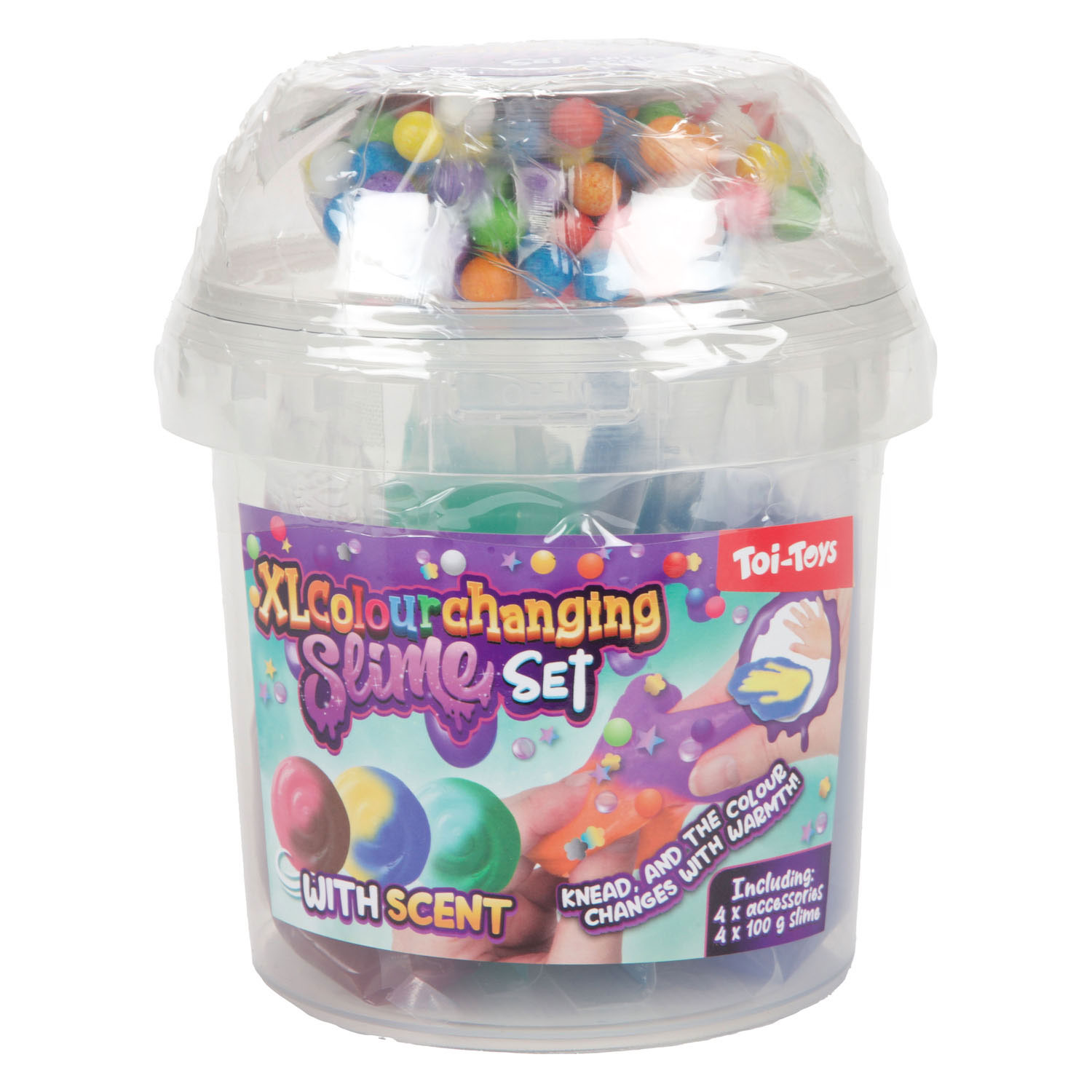 Ensemble de slime XL parfumé - 8 pièces.