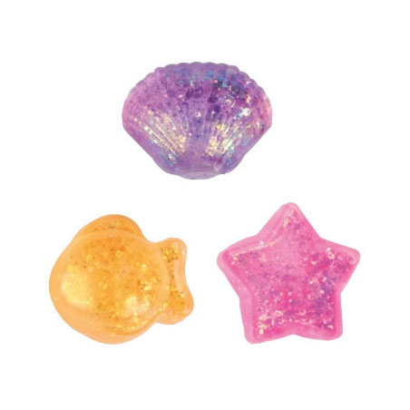 Figurines de sirènes à presser - 6 cm