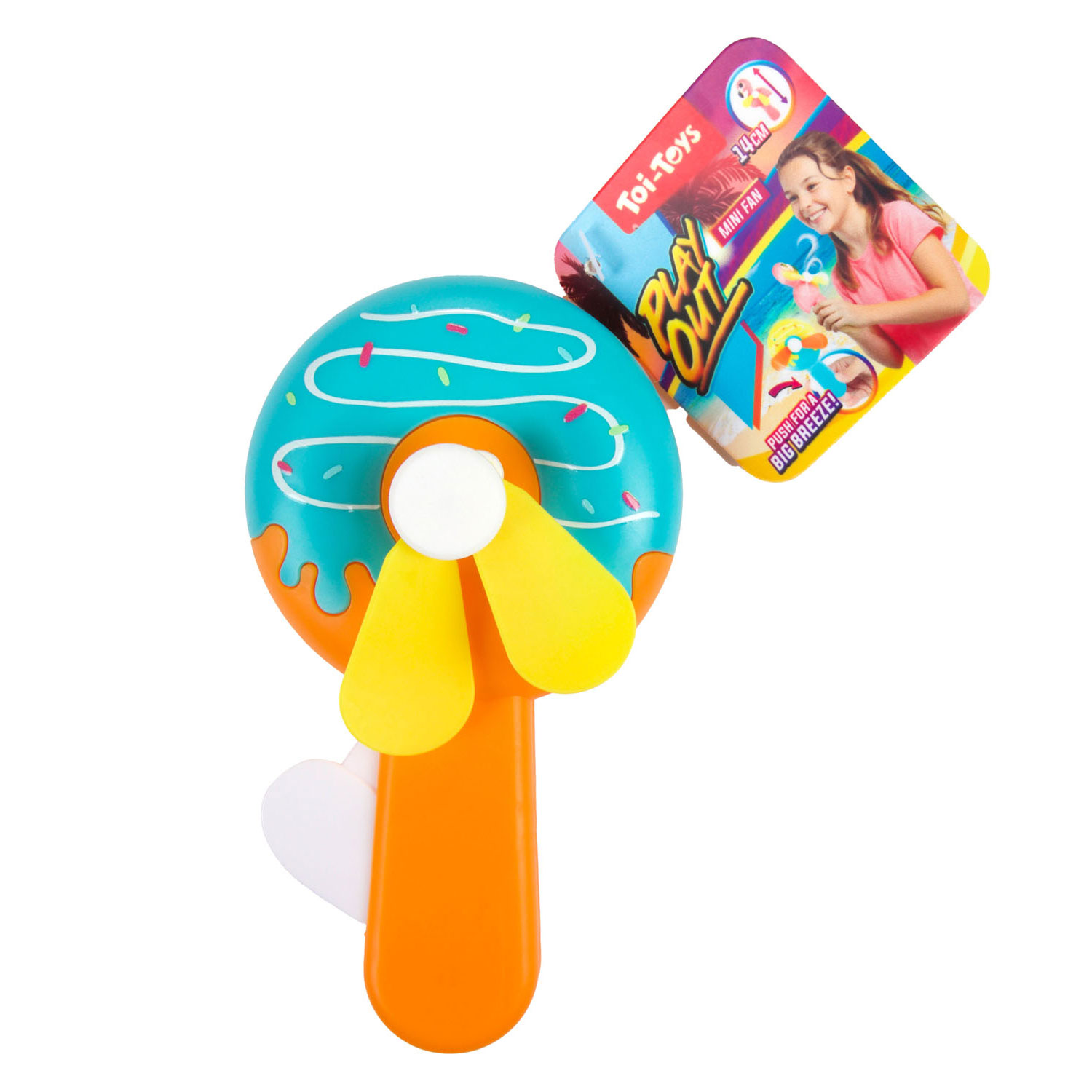 Ventilateur manuel Play Out 14 cm