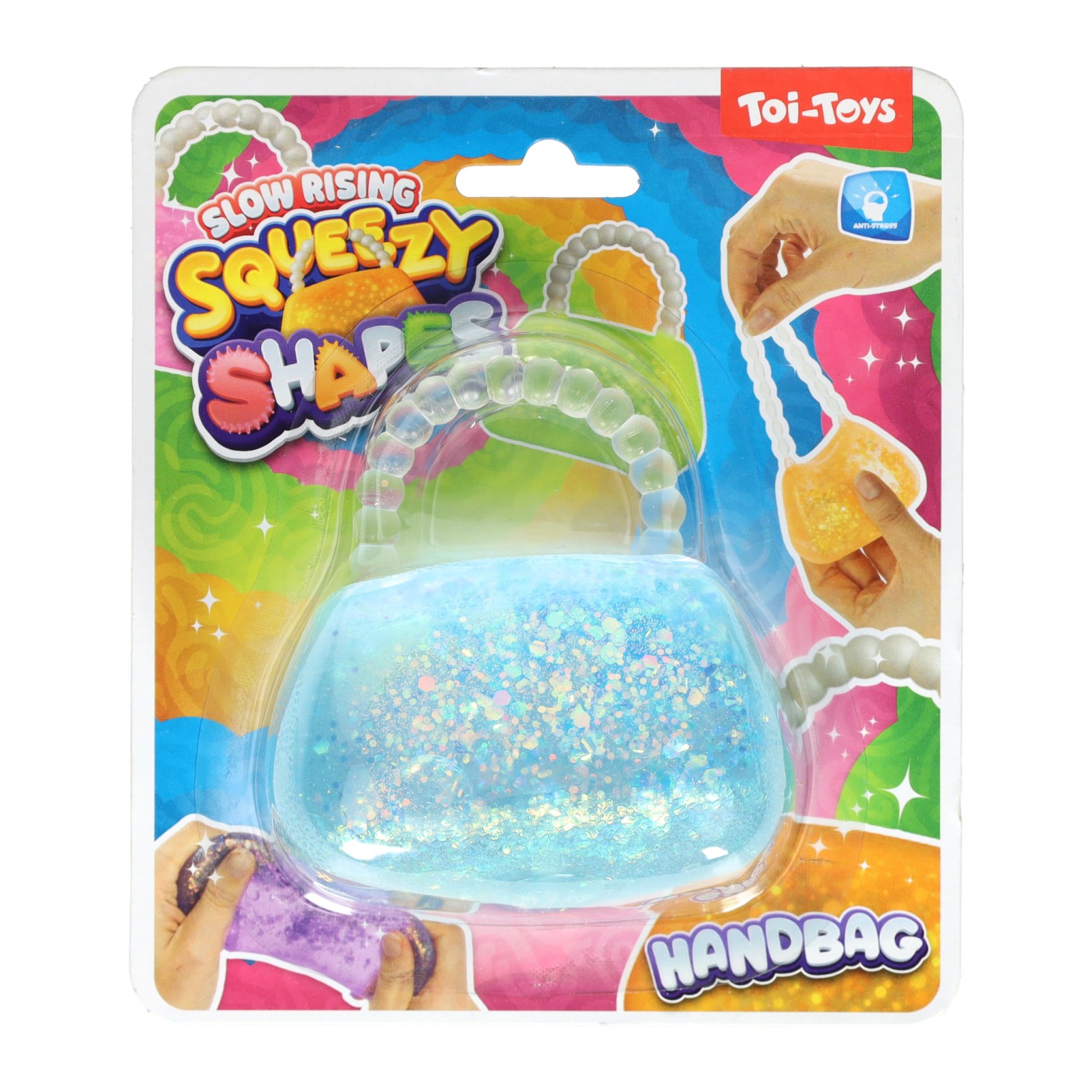 Glitter Knijphandtas - 8 cm