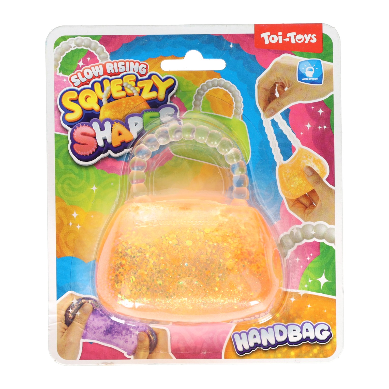 Glitter Knijphandtas - 8 cm