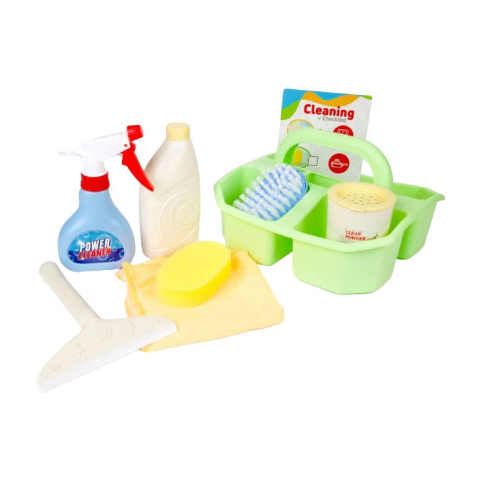 Ensemble de jouets de nettoyage - 9 pièces.