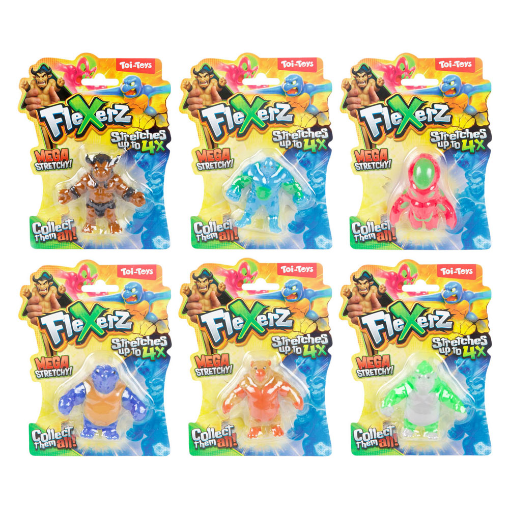 Figurine Anti Stress Flexerz 6cm