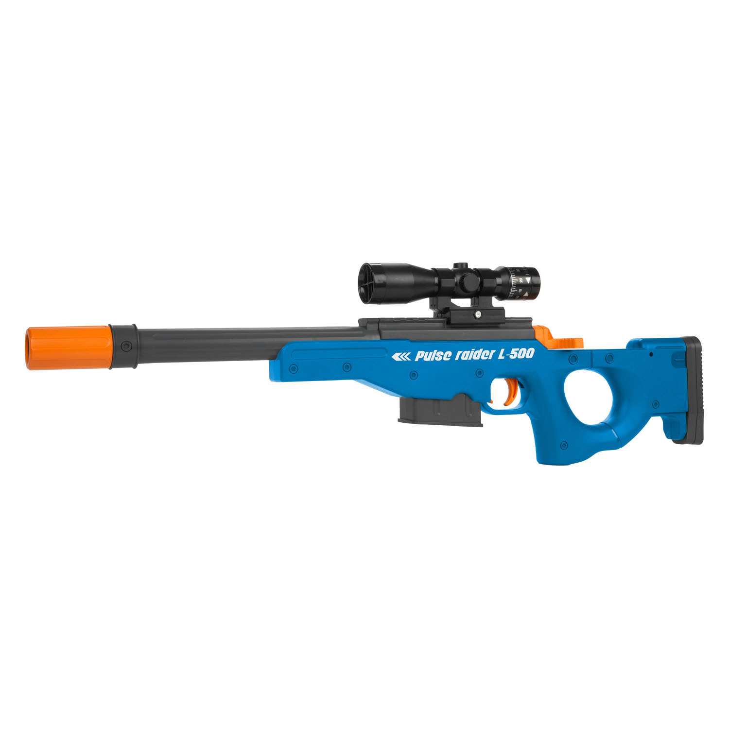 Pistolet à munitions en mousse Strikex Pulse Raider L-500 - fléchettes en mousse incluses