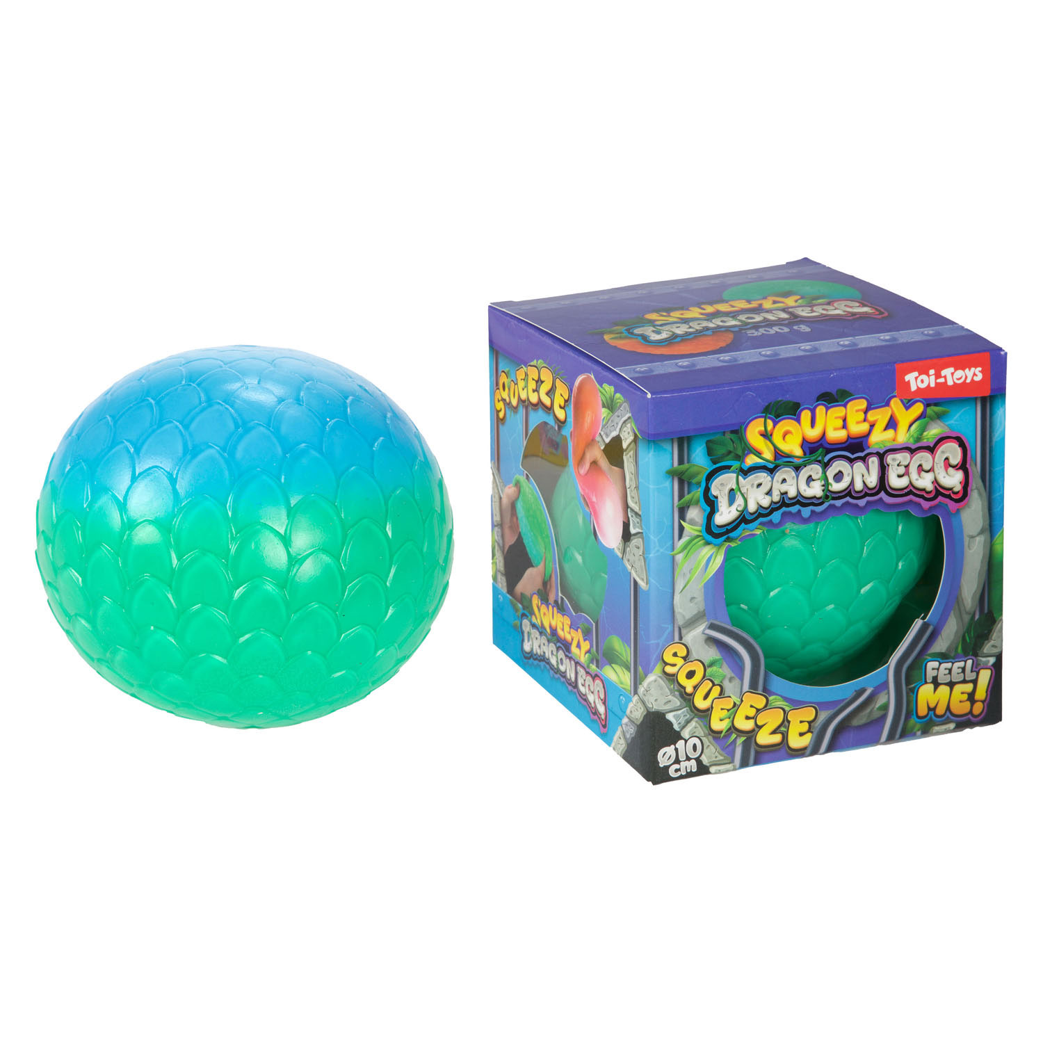 Balle anti-stress remplie de mousse - 12 cm