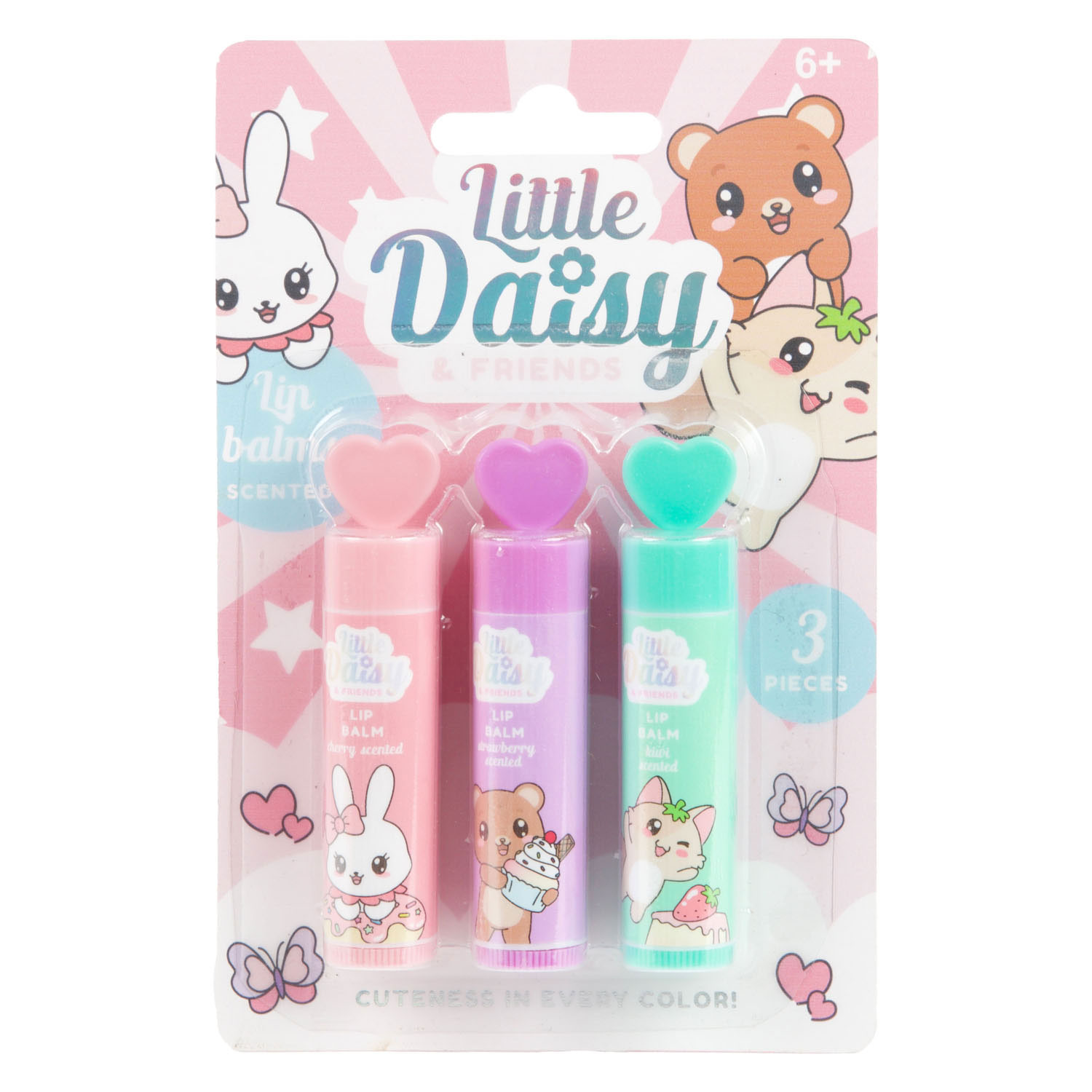 Little Daisy Lippenbalsem met Geur - 3st.