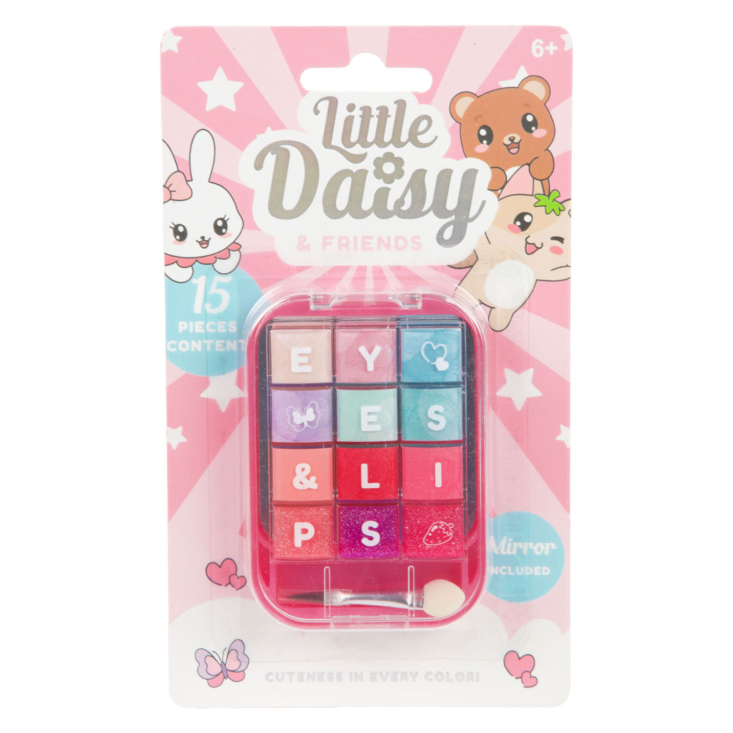 Little Daisy Ogen/Lippen Pallet met Spiegel