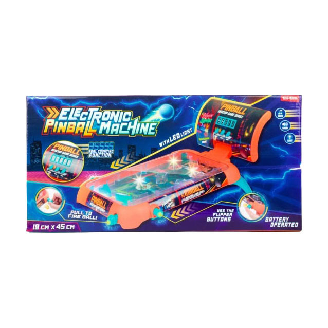 Machine à flipper électronique néon