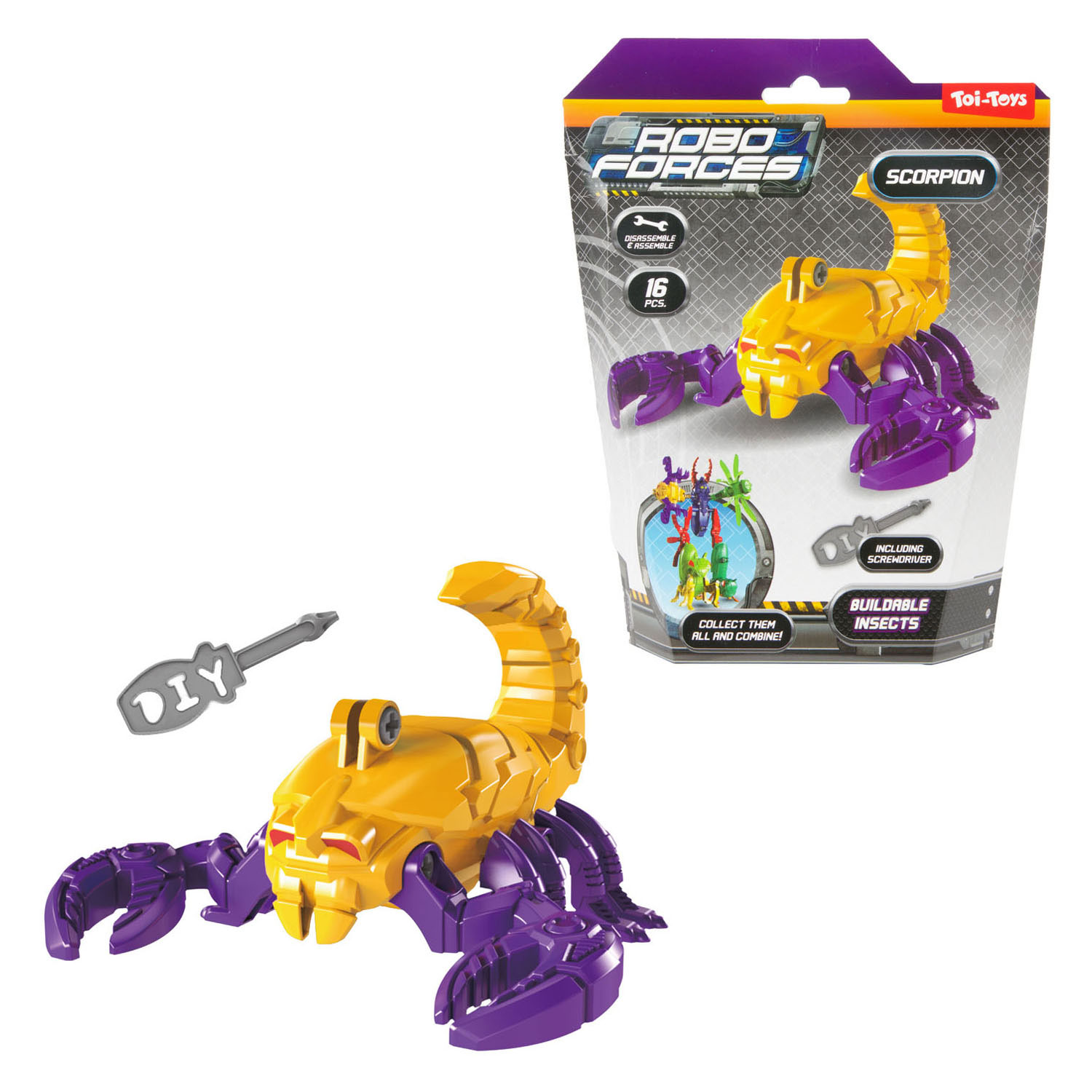 Monteerbaar 3D Insect - 5-in-1