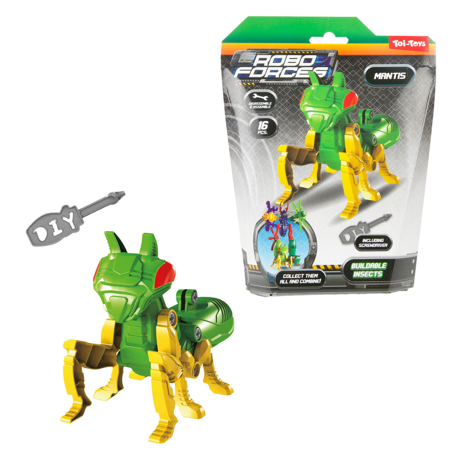 Monteerbaar 3D Insect - 5-in-1