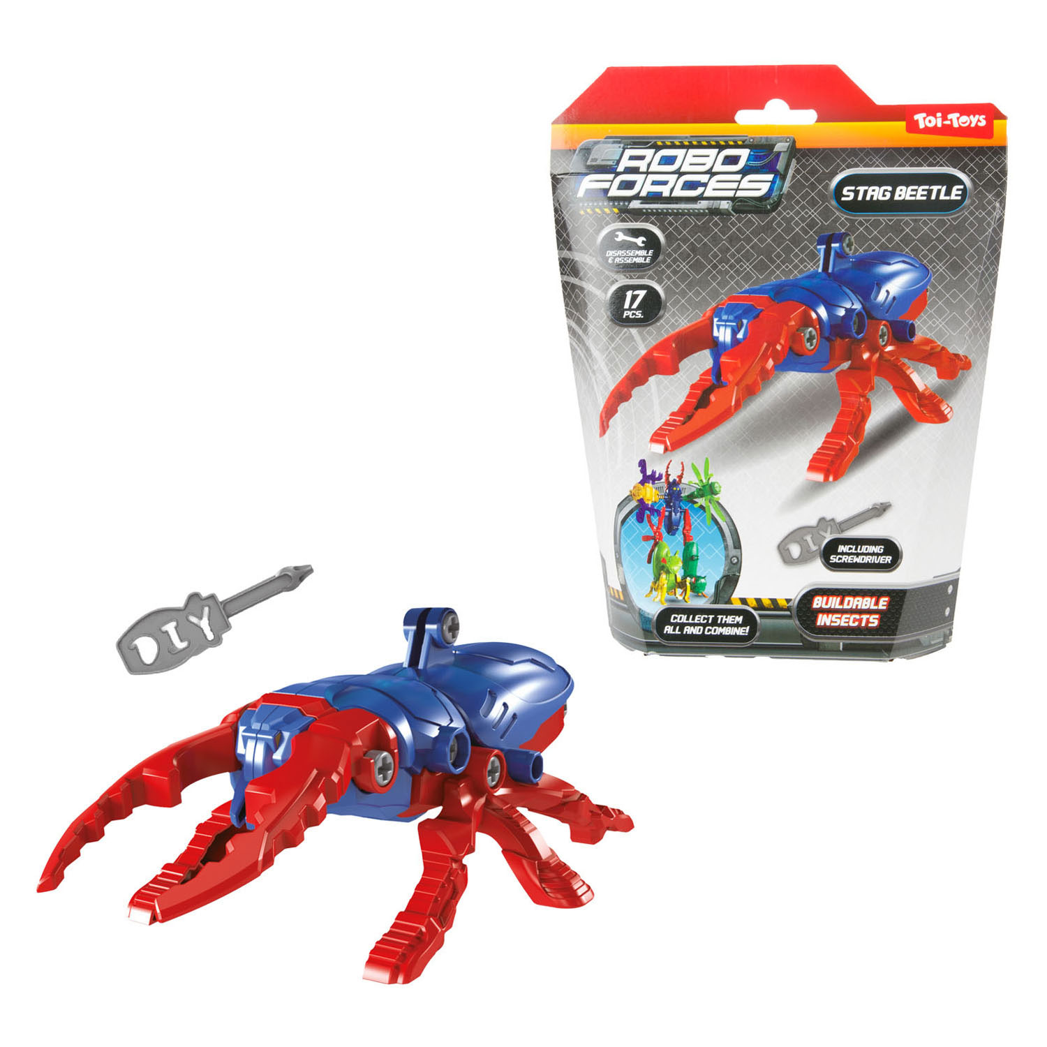 Monteerbaar 3D Insect - 5-in-1