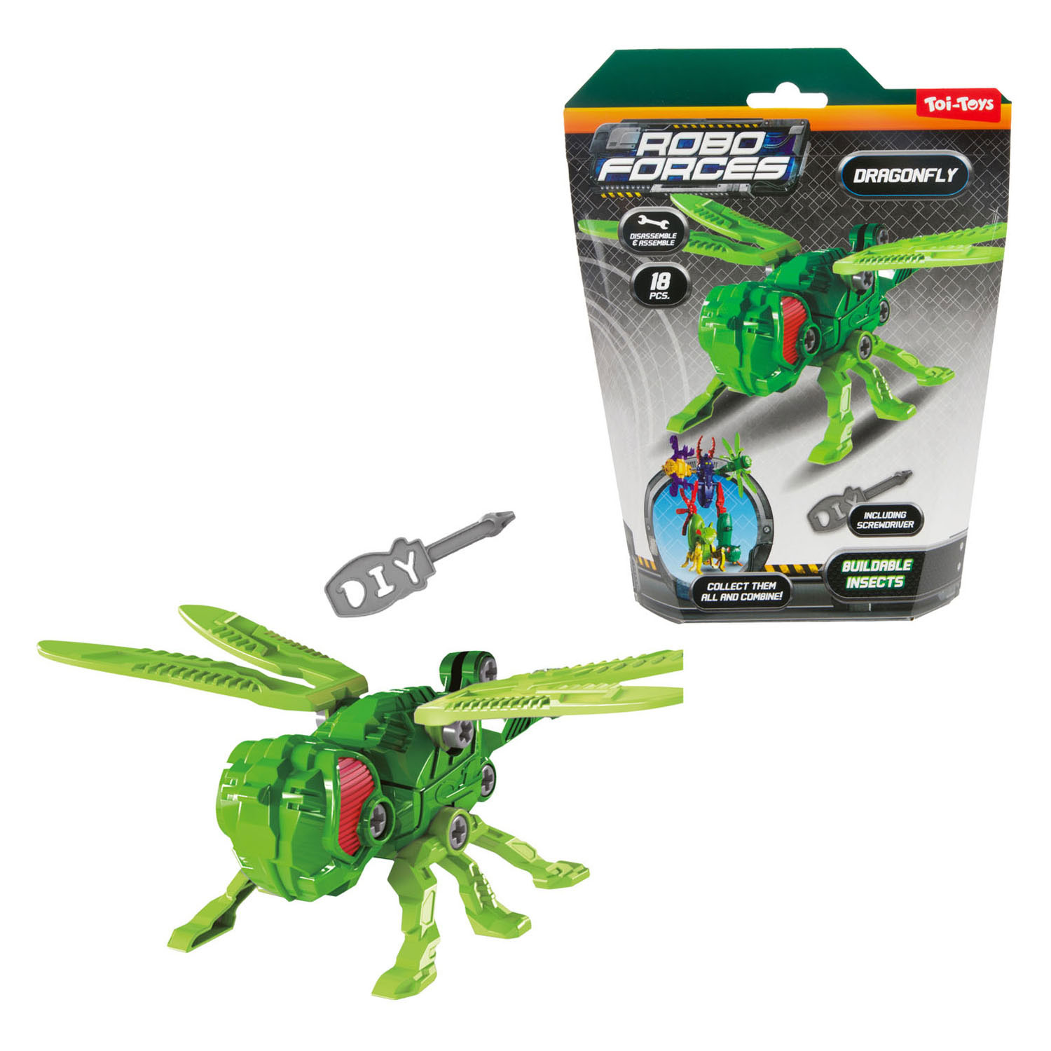 Monteerbaar 3D Insect - 5-in-1