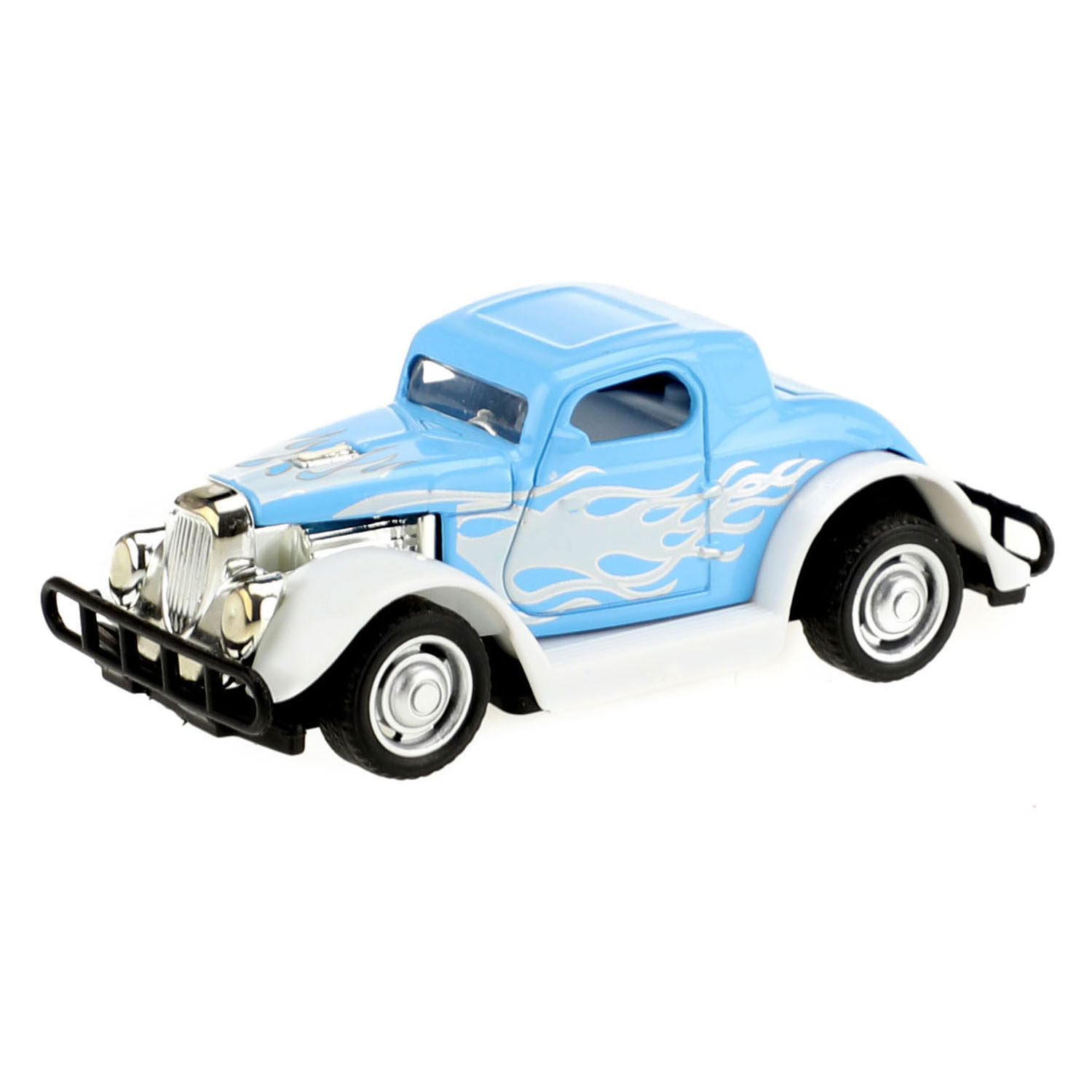 Metalen Pull Back Hot Rod Auto