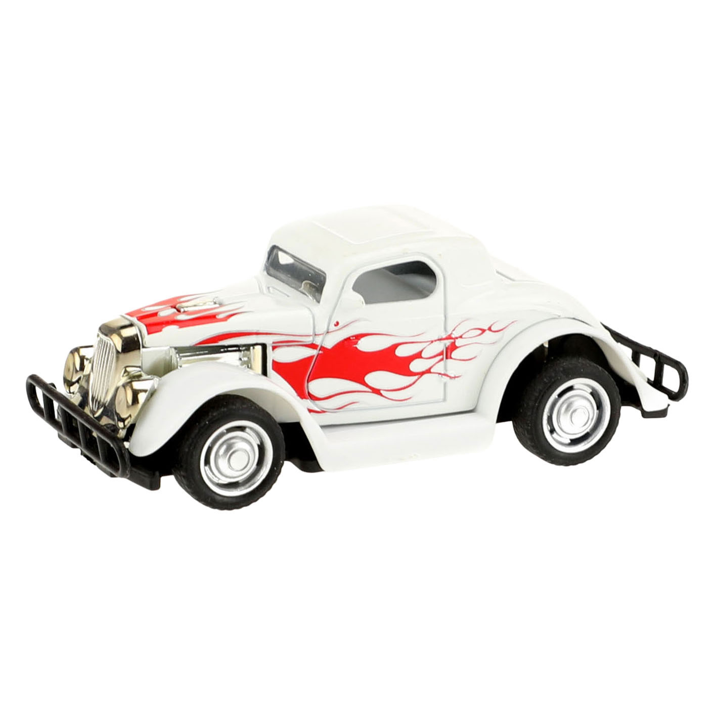 Metalen Pull Back Hot Rod Auto
