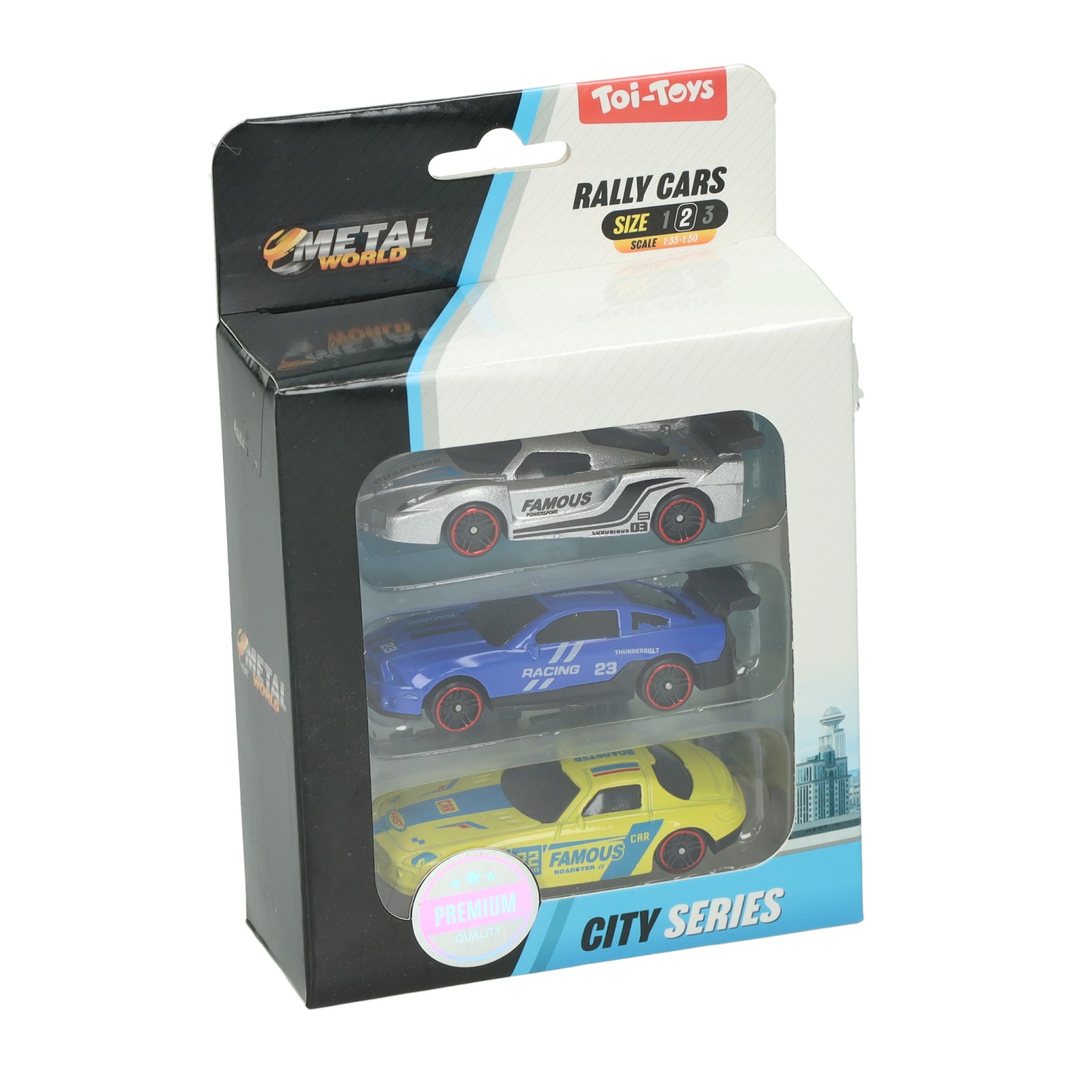 Metalen Rally Race Auto Classique - 3e.