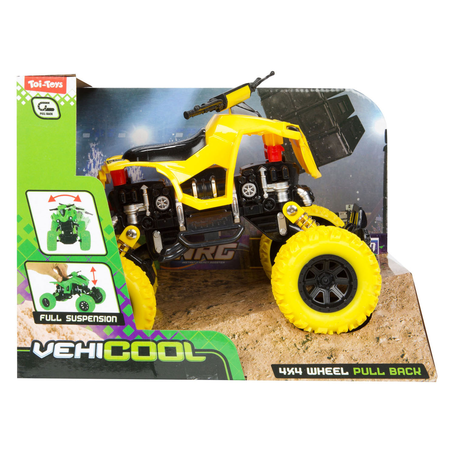 Vehicool Pull Back Quad - 16 cm