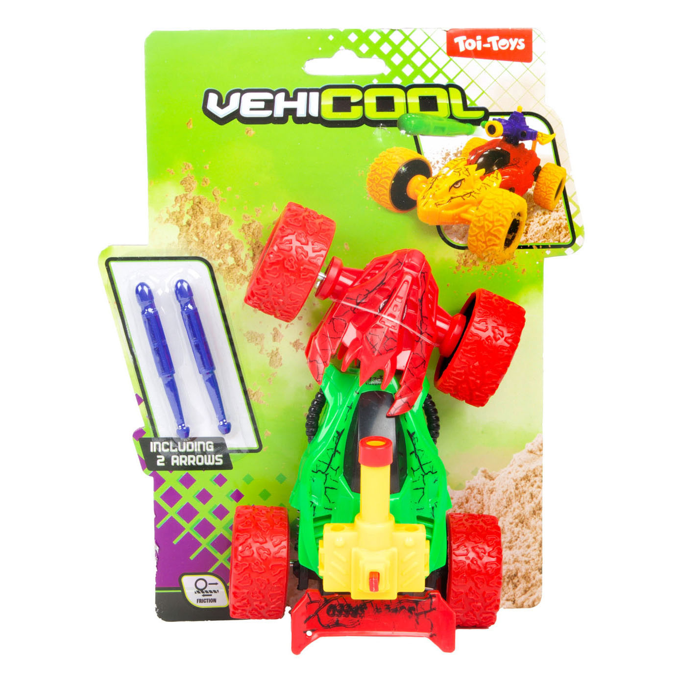 Vehicool Frictie Raceauto Shooting Dino