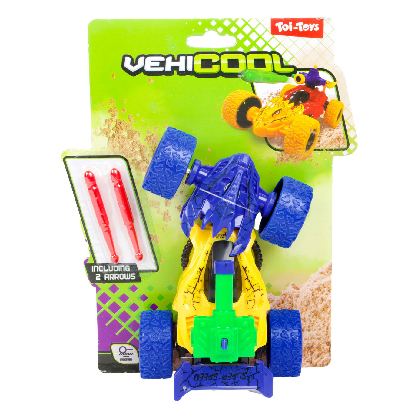 Vehicool Frictie Raceauto Shooting Dino