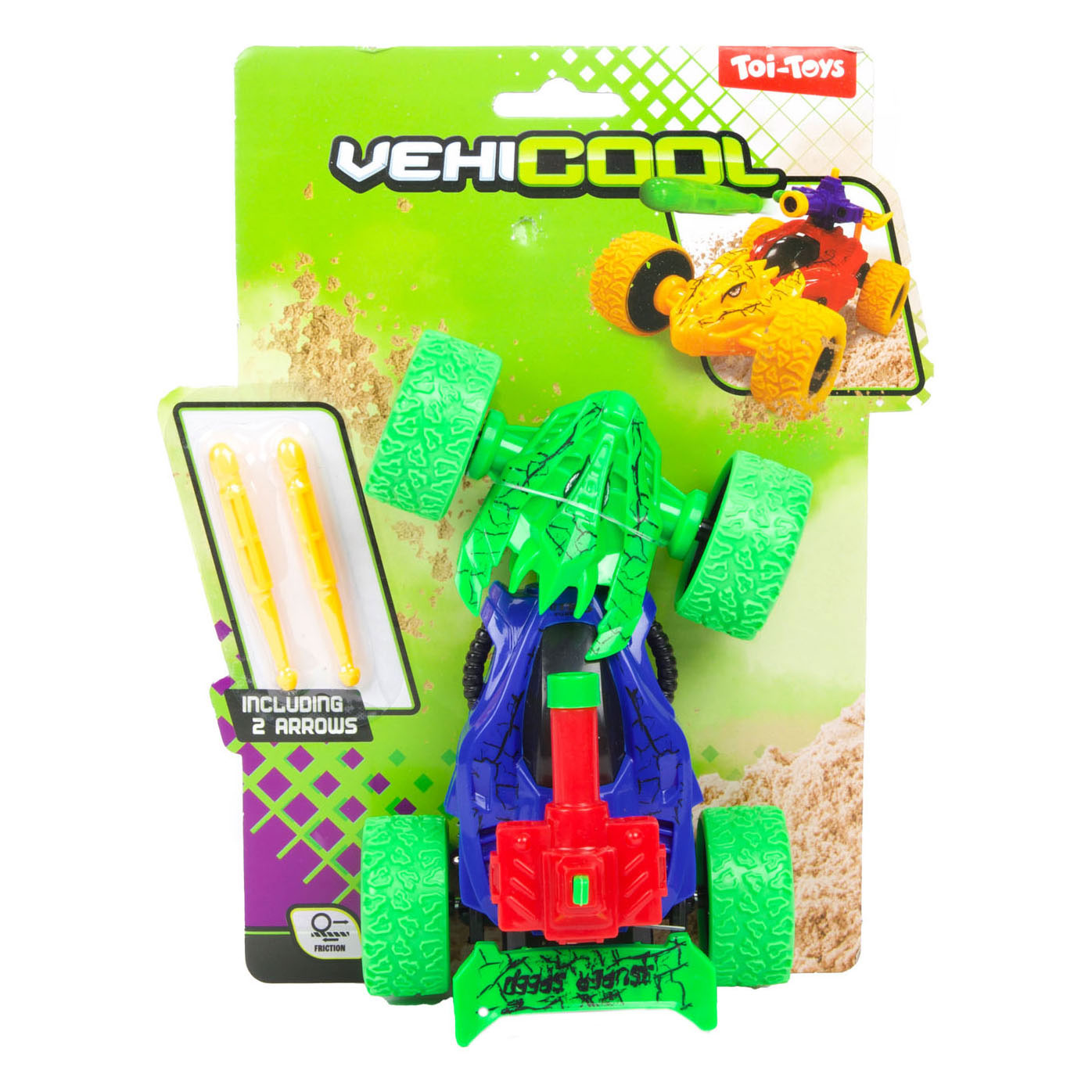 Vehicool Frictie Raceauto Shooting Dino