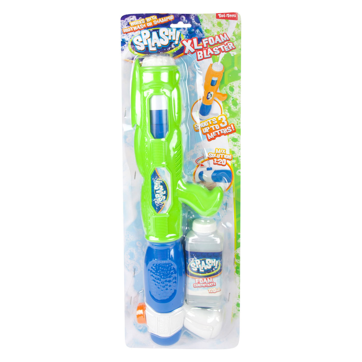 Splash Schuimpistool Large 41cm met 120ml Schuim