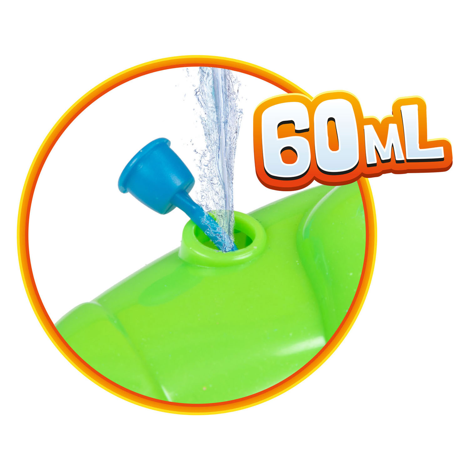 Splash Waterpistool Dier met Bewegende Bek